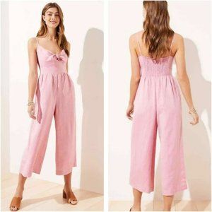 Ann Taylor Loft Pink Jumpsuit NWT